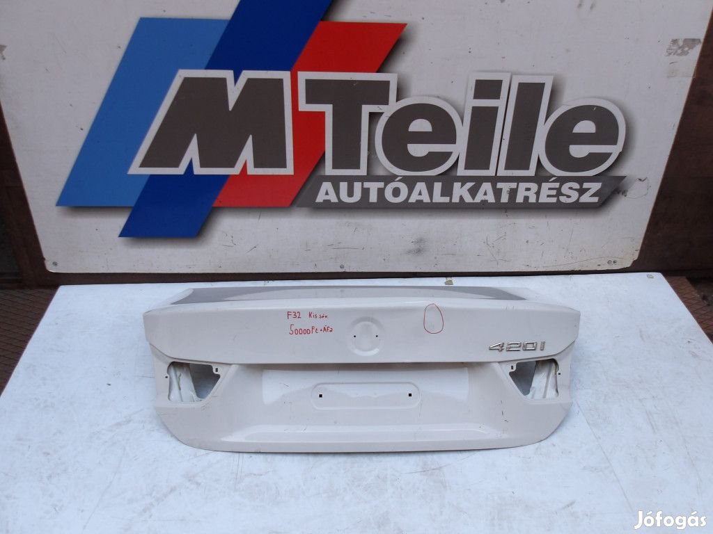 [GYÁRI BONTOTT KIS SÉRÜLÉSSEL] BMW CSOMAGTÉR AJTÓ | 4-ES F32